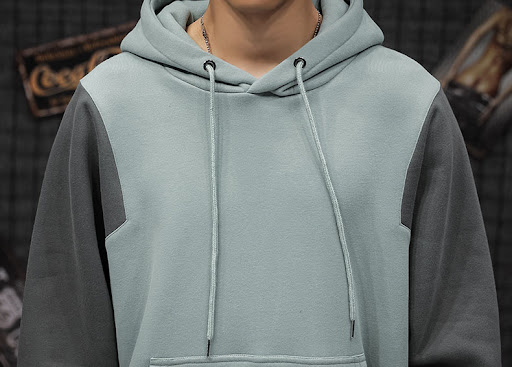 Title 7, Mens Casual Loose Hooded Long-Sleeved Sweater ...