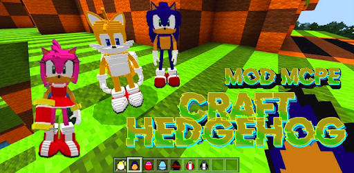 Mod mcpe Craft Hedgehog Sonic