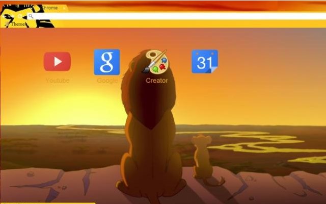 The Lion King chrome extension