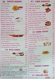 Lake View Food Court menu 1