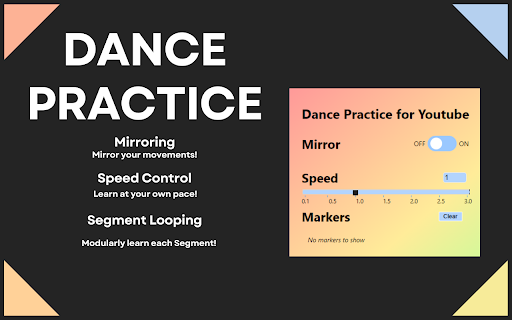 Dance Practice Assist for Youtube