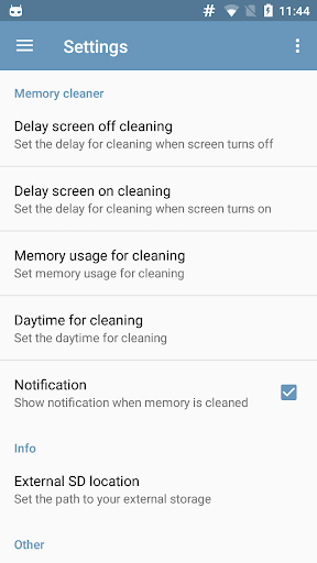 Auto Memory Cleaner  Booster
