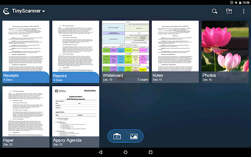 Scanner kecil: Dok Pindai ke PDF Screenshot