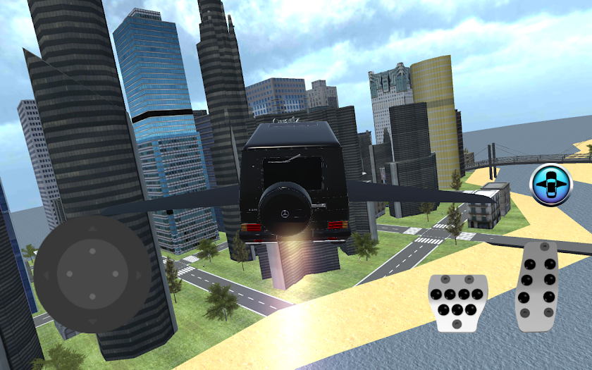 X-Ray Flying Offroad Robot 3D Screen 1