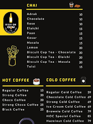 High On Chai Cafe menu 2