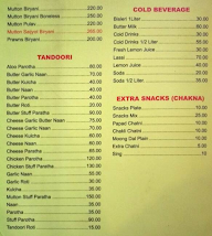 Sai Jyot Bar & Restaurant menu 6