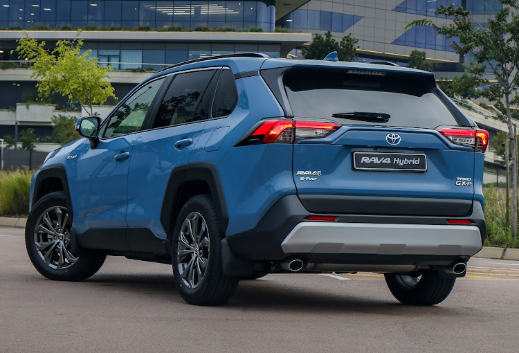 The Toyota Rav4 E-Four.