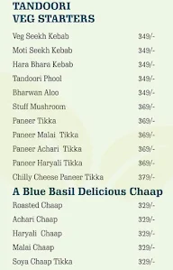 A Bleu Basil menu 5