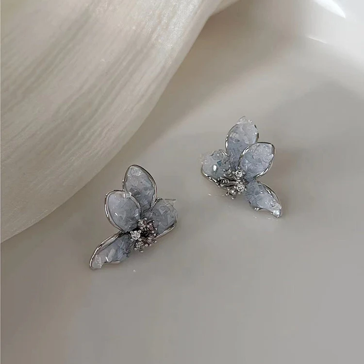 Title 1, Boucles doreilles papillon en cristal à dégrad...