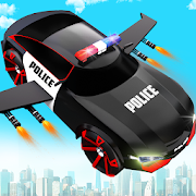 Flying Police SUV Car Transform Robot Game MOD