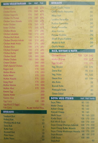 Dhirendra Pandey menu 4