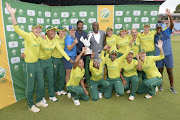 South Africa during the 3rd Women's International T20 match between South Africa and Sri Lanka at SuperSport Park on February 06, 2019 in Pretoria, South Africa. 