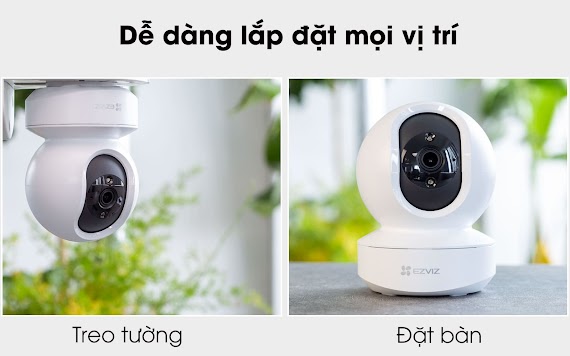 Camera Ip Wifi 360 Độ 2.0Mp Ezviz C6N 1080P - Hàng Chính Hãng