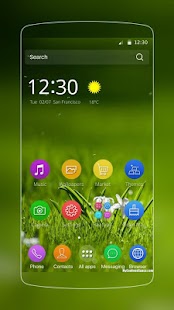 Lehkost trávě přírodě - náhled