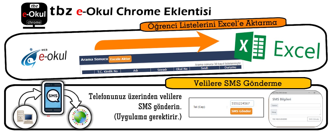 tbz E-Okul Chrome Eklentisi Preview image 2