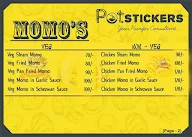 Potstickers menu 1