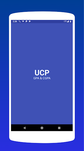 UCP GPA  CGPA Calculator