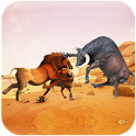Icon Wild Animal Fighting Games 3D