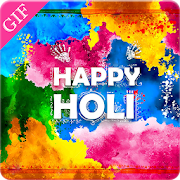 Holi Gif  Icon