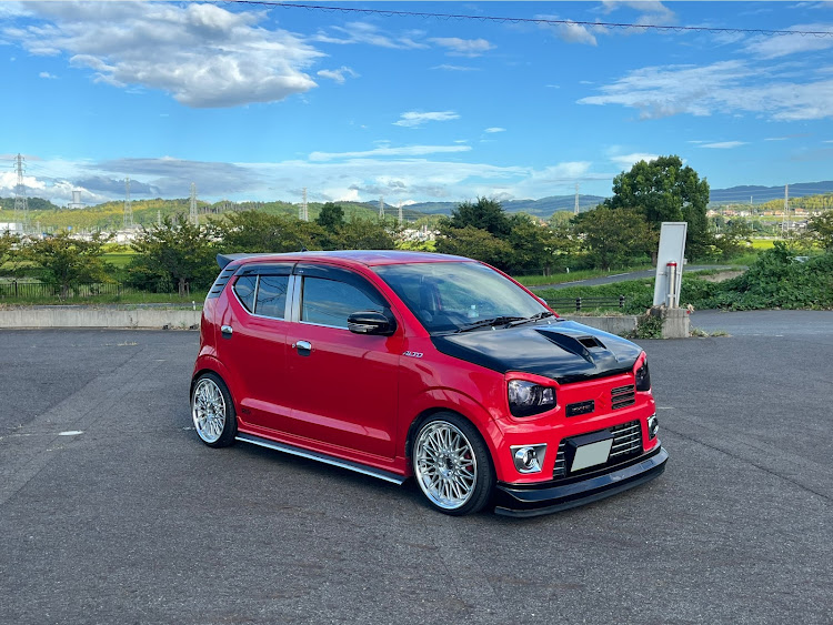 アルトワークスのまだ暑いですね・残暑厳しい・ドライブ・全日本参六愛好会に関するカスタム事例の投稿画像1枚目