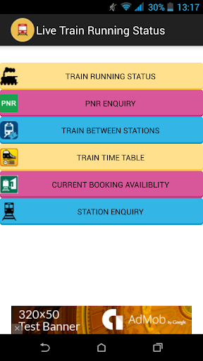 Live Train Running Status