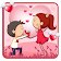 Cute Love Couple Theme icon