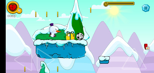 Screenshot Runner ball 3: winter game