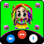 Cover Image of ดาวน์โหลด Fake video call Tekashi 6ix9ine 1.0 APK