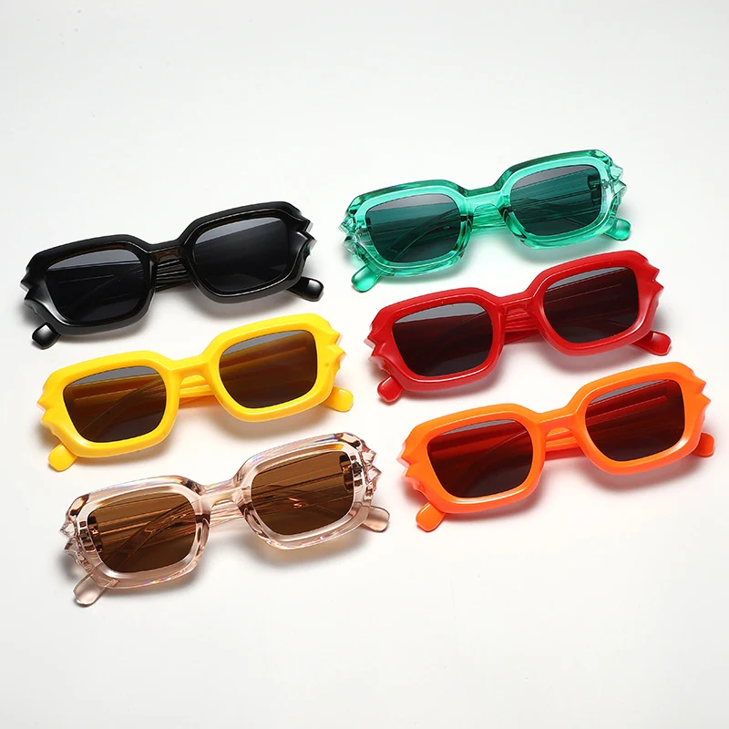 Nove Fashion Skuare Personaliti Candi Color sunčane naočare