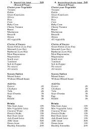 Protein Box menu 1