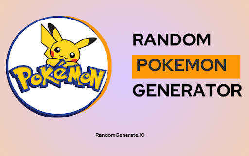 Random Pokemon Generator