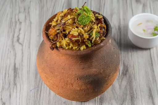 Paneer 65 Matka Biryani