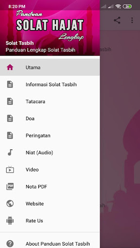 Panduan Solat Tasbih