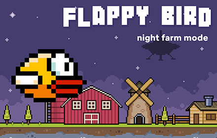 Flappy Bird (Night farm mode) small promo image