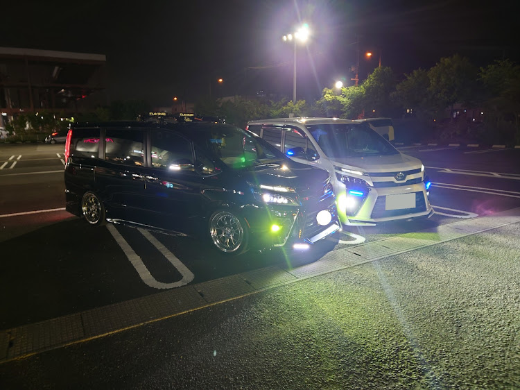 ヴォクシーの名取ナイトMT・NVE東北MT・NVE Owners・CLUB"Dual"・名取ナイトMTお疲れ様でした。に関するカスタム事例の投稿画像26枚目