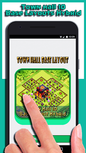 Town Hall 10 Base Layouts Hybrid