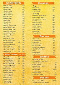 The Indian Spices menu 1