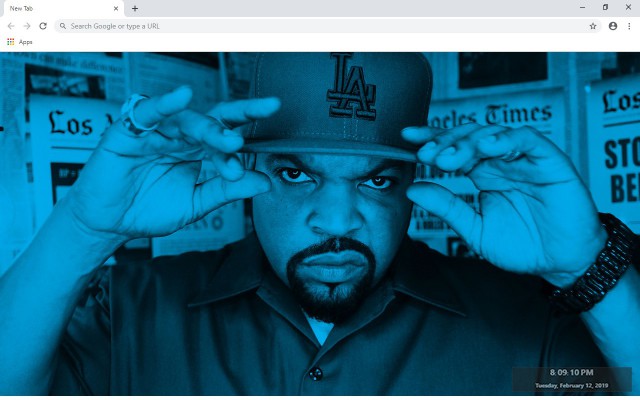 Ice Cube New Tab & Wallpapers Collection