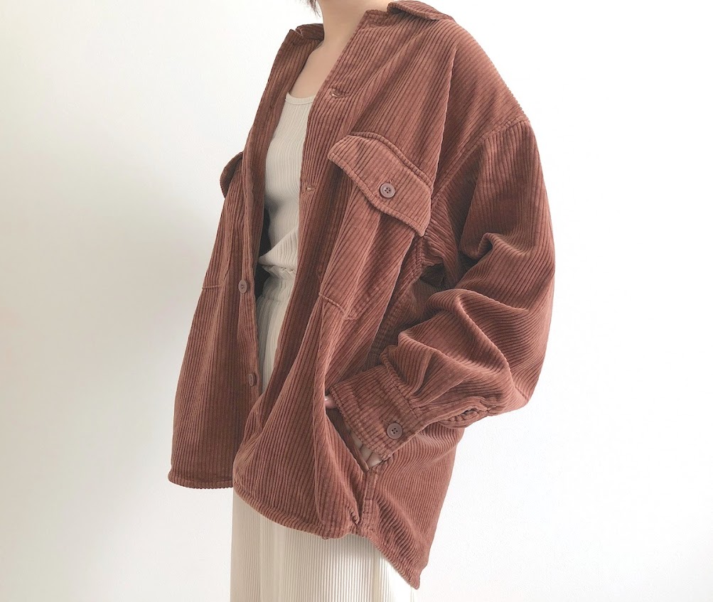 注目商品 Guメンズの コーデュロイシャツ がオーバーサイズでとにかく可愛いんです Trill トリル