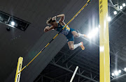 Sweden's Armand Duplantis in action during the men's pole vault final at the Diamond League event at Egret Stadium in Xiamen, China on Saturday.