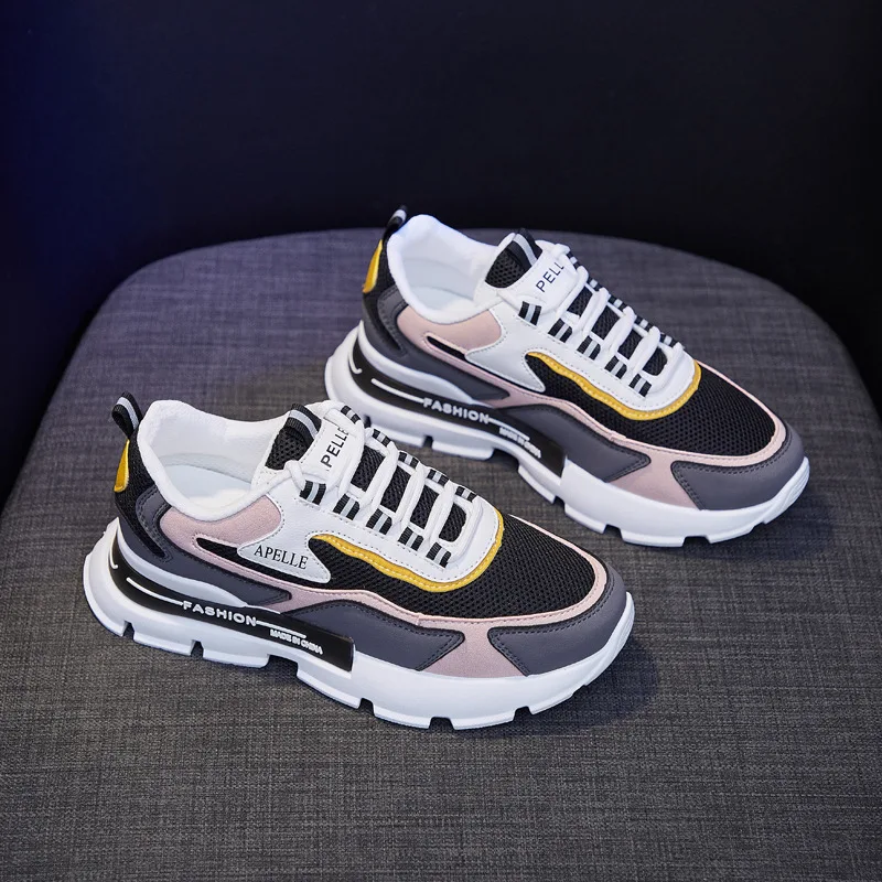 Zapatillas de mujer con plataforma y suela gruesa, ideales para combinar con cualquier outfit, comodidad y estilo elevados