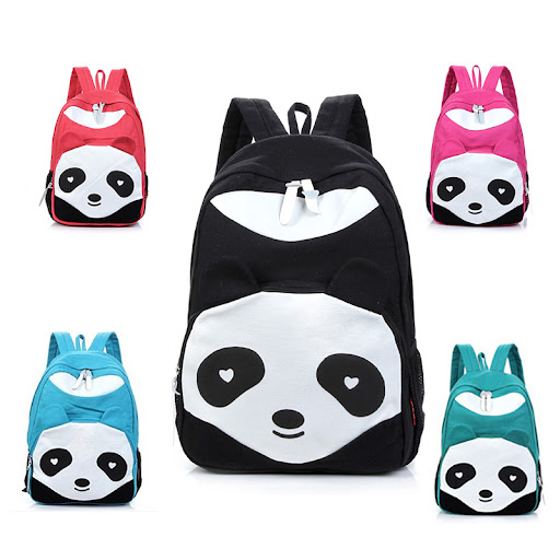 Title 6, Durable and spacious canvas school bag for stud...