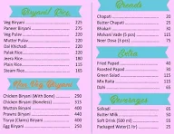 Hotel Sindhudurg menu 1