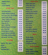 Hotel Sri Lakshmi Sagar menu 2