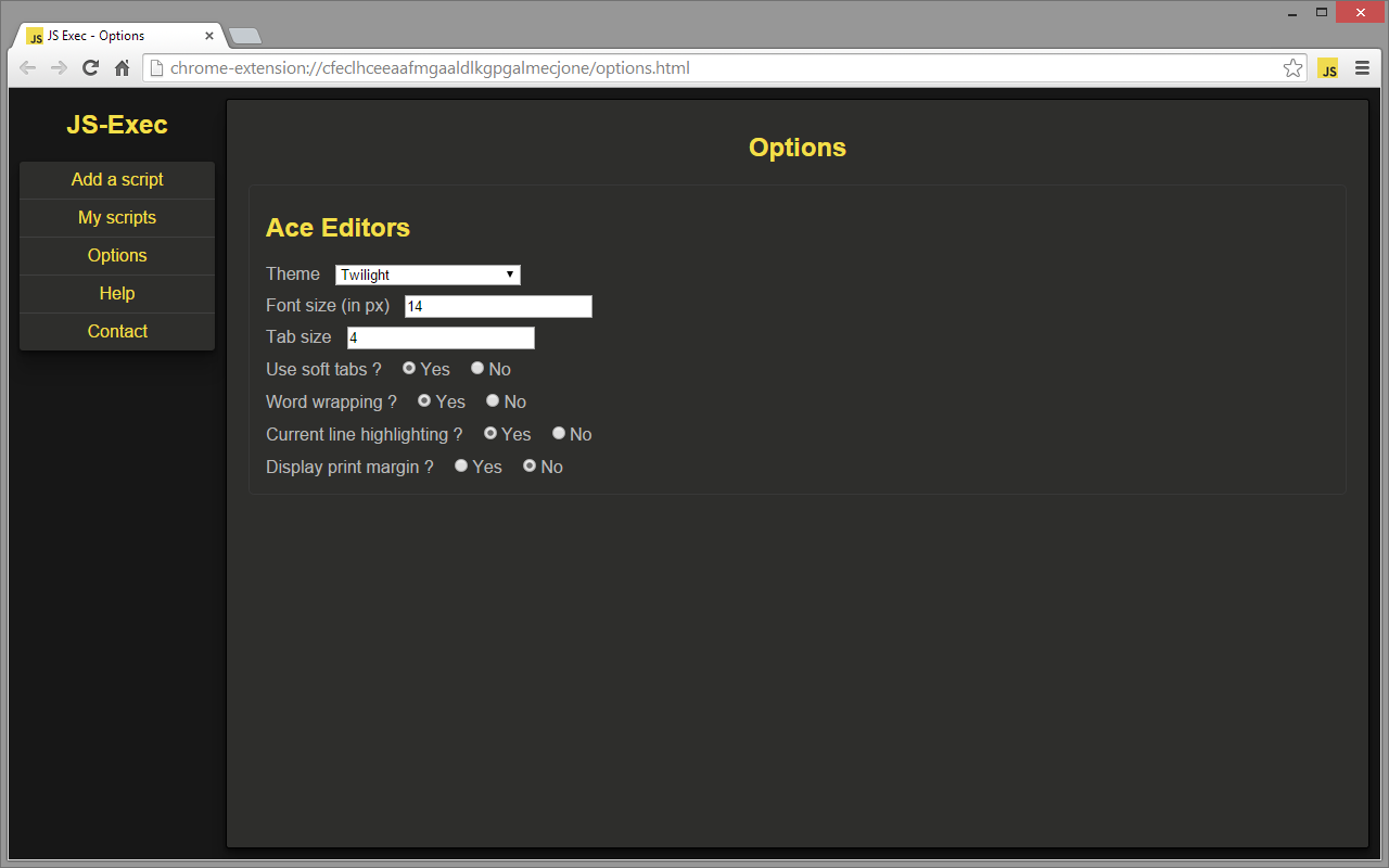 JS-Exec Preview image 3