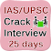 UPSC IAS Crack Interview 25Day icon