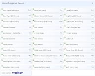 Aggarwal Sweets menu 1