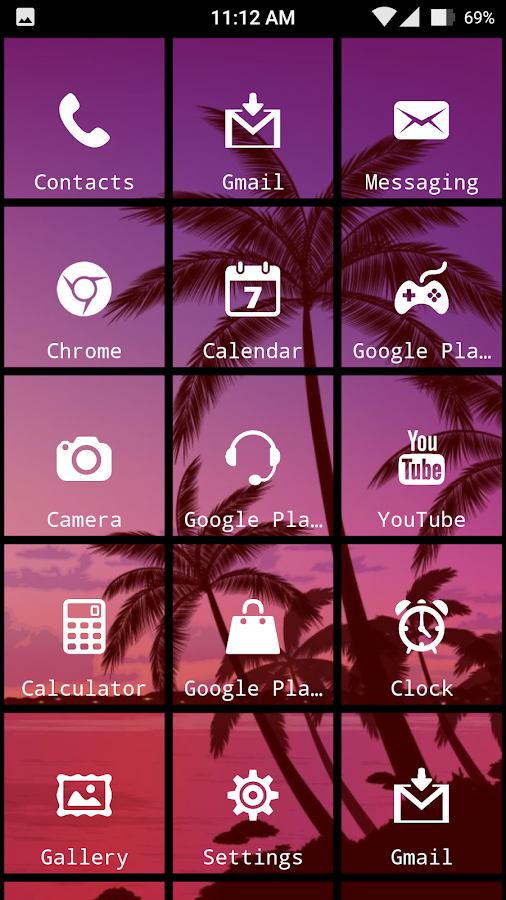    8.1 Metro Look Launcher Pro- screenshot  