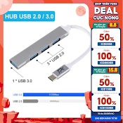 Hub Usb Type C / Type A To 3.0 & 2.0 Usb Port - Tpk - Trí Phụ Kiện