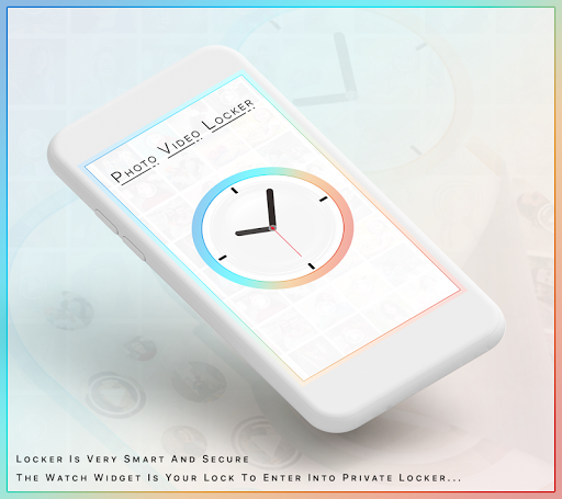 Clock the vault - Secret Photo Video Locker
